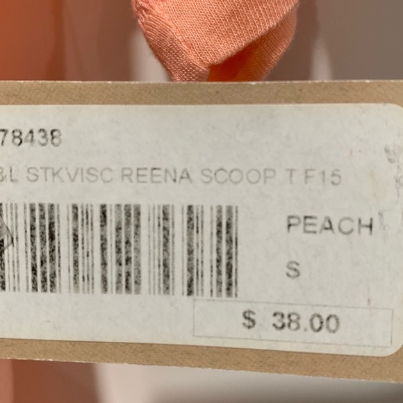 NWT- size S Monk & Lou peach tunic, - Picture 3 of 16